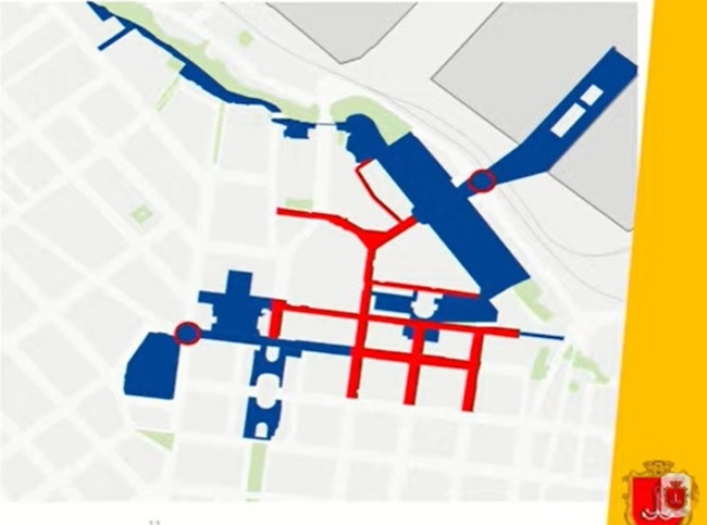 В Одесі створили базу даних транспорту з правом в'їзду у пішохідну зону