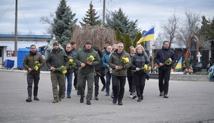 У Миколаєві пройшла акція, присвячена другій річниці повномасштабного вторгнення