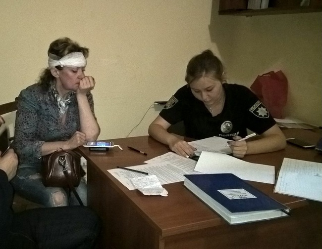 Активист «Народного Руха» обвиняет в организации нападении на себя «гвардейцев Труханова»