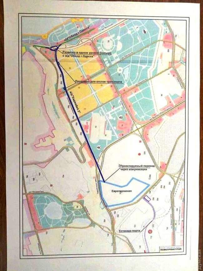 В Одесском горсовете не стали отводить землю под альтернативную дорогу в порт