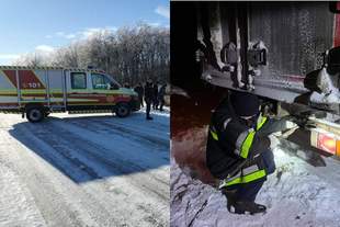 Одеські рятувальники звільнили зі снігового полону 14 автомобілів