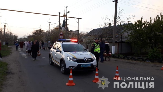 К охране пасхальных богослужений в Одесской области привлекли более тысячи полицейских