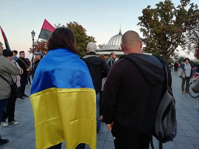 "Капітуляції - ні": в Одесі відбулася акція до Дня захисника України
