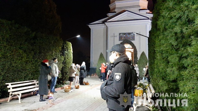 В Одеській області лише один випадок: порушення карантину у храмах зафіксували в 12 областях та Києві