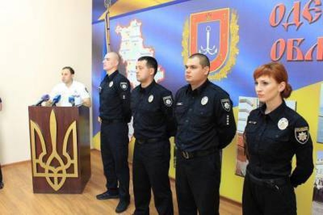 Патрульные полицейские возглавили отделы полиции в Одессе